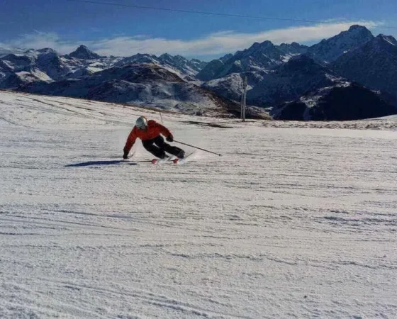 Skiing